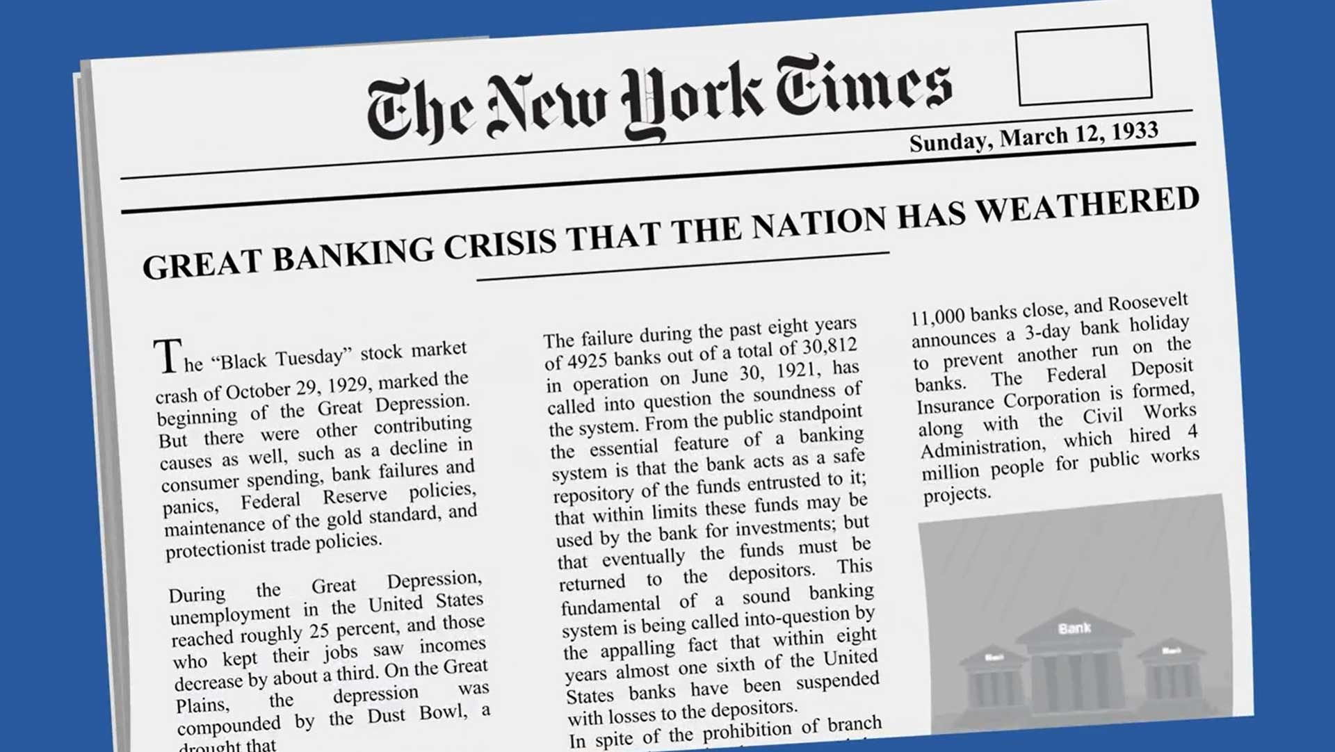 Banques et crises financières